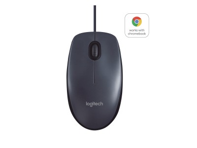 LOGITECH B100 optical Mouse black USB