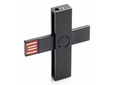 PLUSS-ID +ID Smart Card Reader black