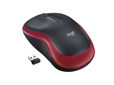 LOGITECH M185 Wireless Plug-and-play Red (910-002237)