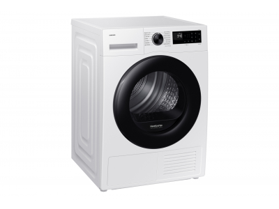 Samsung Dryer DV90DG52A0AELE, white, SpaceMax, Higiene