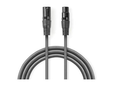 Kabelis Nedis XLR M - XLR