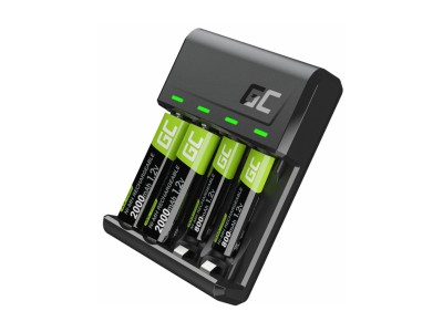 Bateriju lādētājs Green Cell VitalCharger and