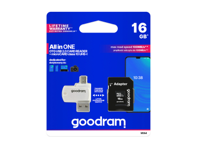 Goodram MicroSDHC 16GB All in one