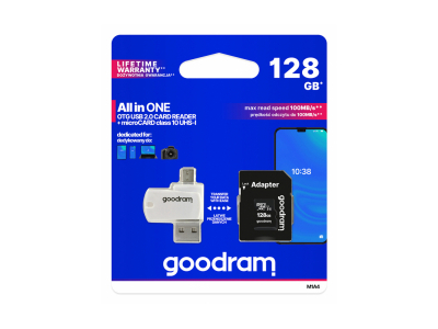 Goodram MicroSDXC 128GB Class 10 UHS