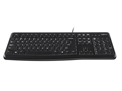 LOGITECH K120 Corded Keyboard black USB