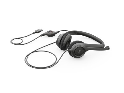LOGITECH H390 Headset USB black 981-000406