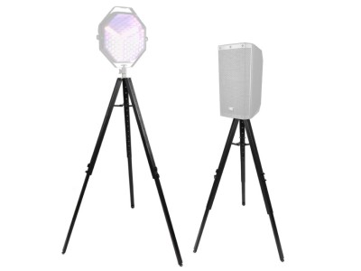 Tripod stand for lighting and sound