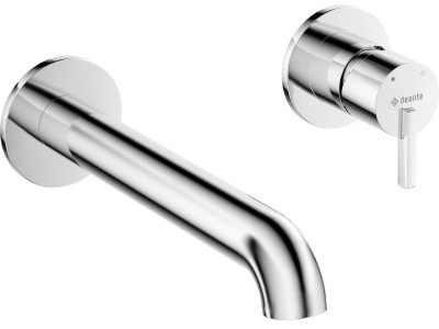Concealed washbasin mixer