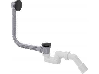 Click-clack bathtub siphon