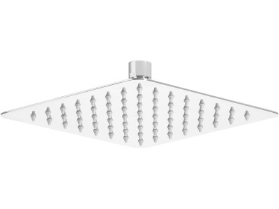 Steel overhead shower - 200x200 mm