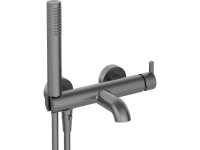 Bathtub mixer with shower set
