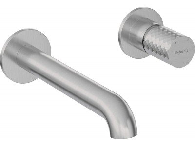 Concealed basin mixer