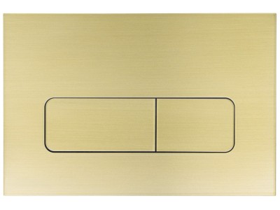 Flush button for concealed frames -