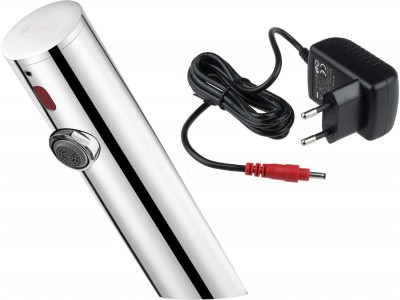 Touchless washbasin mixer without temperature control