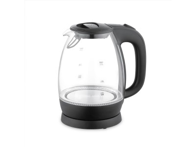 Maestro MR-063-Black Glass Electric Kettle 1