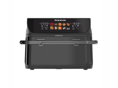 Fat-free deep fryer with long basket