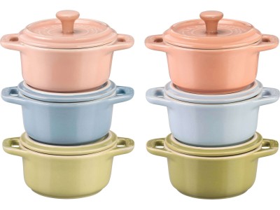 Set 6x Mini Cocotte round 10