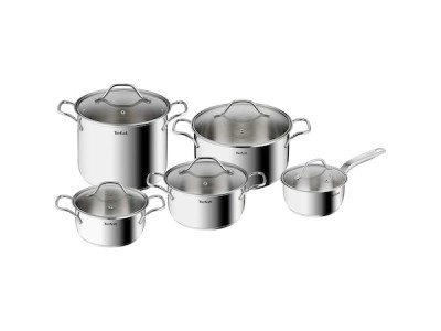 Tefal Intuition B864SA74 pan/pot set 10