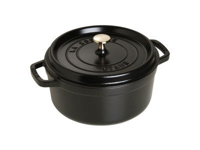 Staub Round Cast Iron Casserole -
