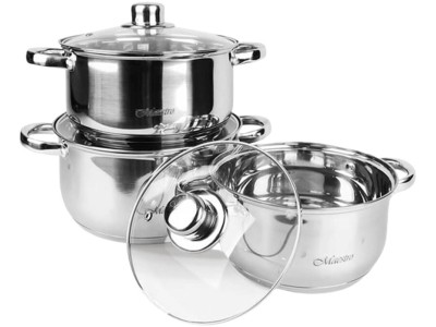 MAESTRO MR-2020-6M Cookware set 6 pieces