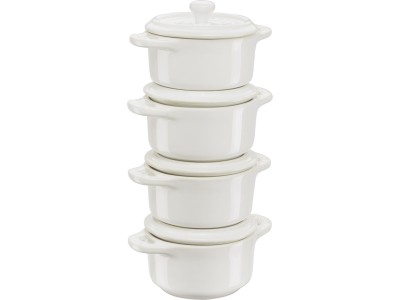 Staub Mini Cocotte Round, 4 pcs