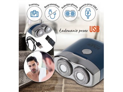Adler AD 2937 men`s shaver Rotation