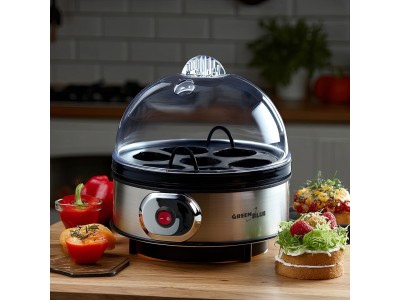 GreenBlue automatic egg cooker, 400W power