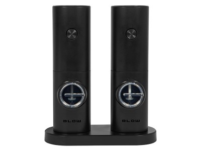 Electric salt and pepper grinder with