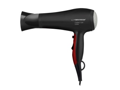 Esperanza EBH004K Hair dryer Black 2200