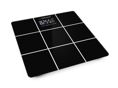 Esperanza EBS004 personal scale Rectangle Black