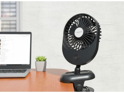Esperanza EHF103K, Compact USB Fan, BLACK