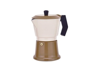 Aluminium moka pot MR-1657-3-BEIGE MAESTRO