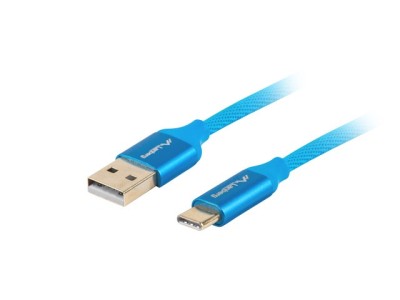 Lanberg CA-USBO-22CU-0010-BL USB cable 1 m