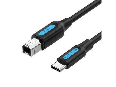 USB 2.0 printer cable, male