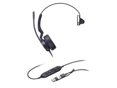 Yealink UH44 Mono Teams USB-C/A Headset