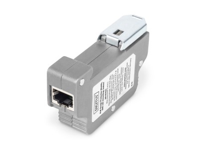 Digitus PoE surge protector (RJ45), DIN