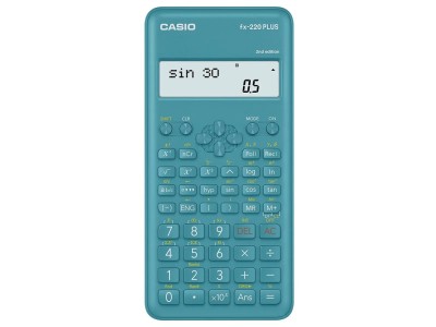 CASIO CALCULATOR SCIENTIFIC FX-220PLUS-2 BLUE, 12