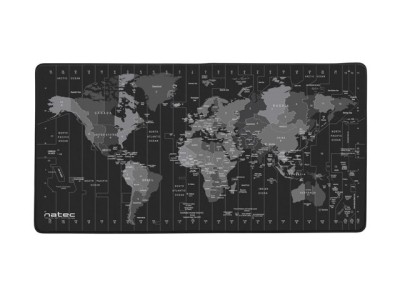 Natec mouse pad time zone maps