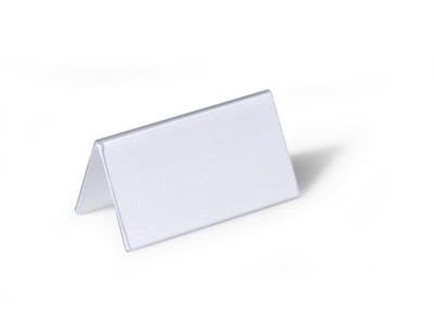 Durable 805119 non-metallic nameplate Transparent PVC