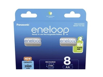 Rechargeable batteries PANASONIC ENELOOP AA 2000