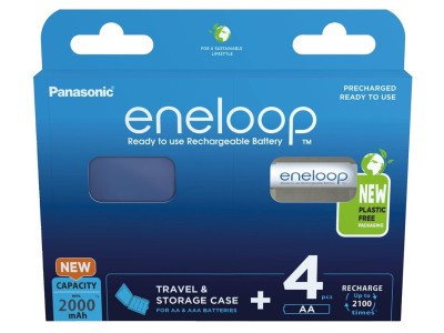 Rechargeable batteries PANASONIC ENELOOP AA 2000