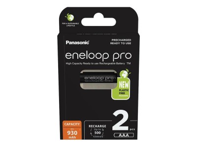 Rechargeable batteries PANASONIC ENELOOP PRO AAA