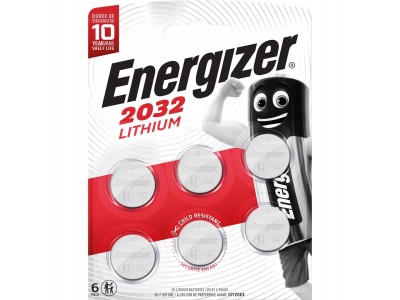 ENERGIZER BATTERIES SPECIAL CR2032 6 PIECES