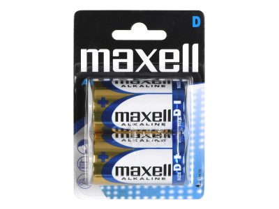 MAXELL battery alkaline LR20 2 pcs