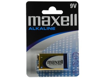 MAXELL battery Alkaline 9V, 6LR61, 1