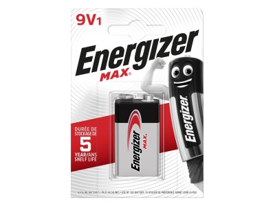 ENERGIZER BATTERY Max 426660 9V 6LR61
