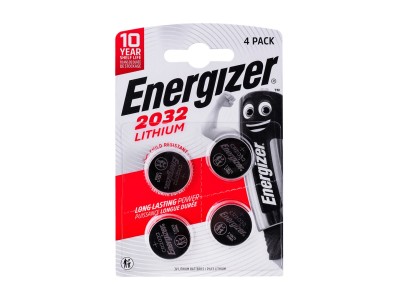 ENERGIZER BATTERY SPECIALIZED CR2032, 4 pieces