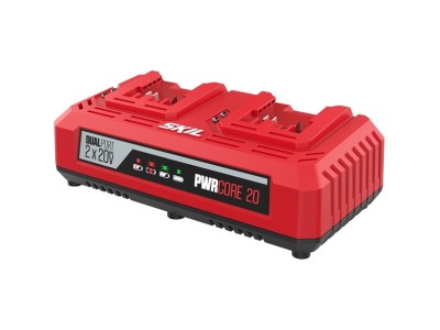 SKIL DUAL CHARGER 2X20V MAX(18V)