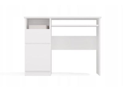 PORTO Left Desk, White