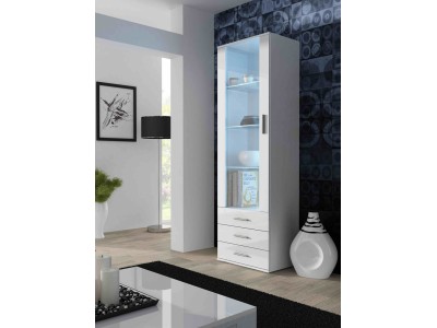 Cama display cabinet SOHO S1 white/white